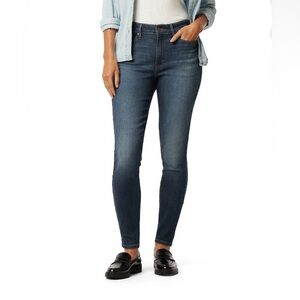 Levi Strauss Signature Classic Women's Skinny Jeans - Dark Blue